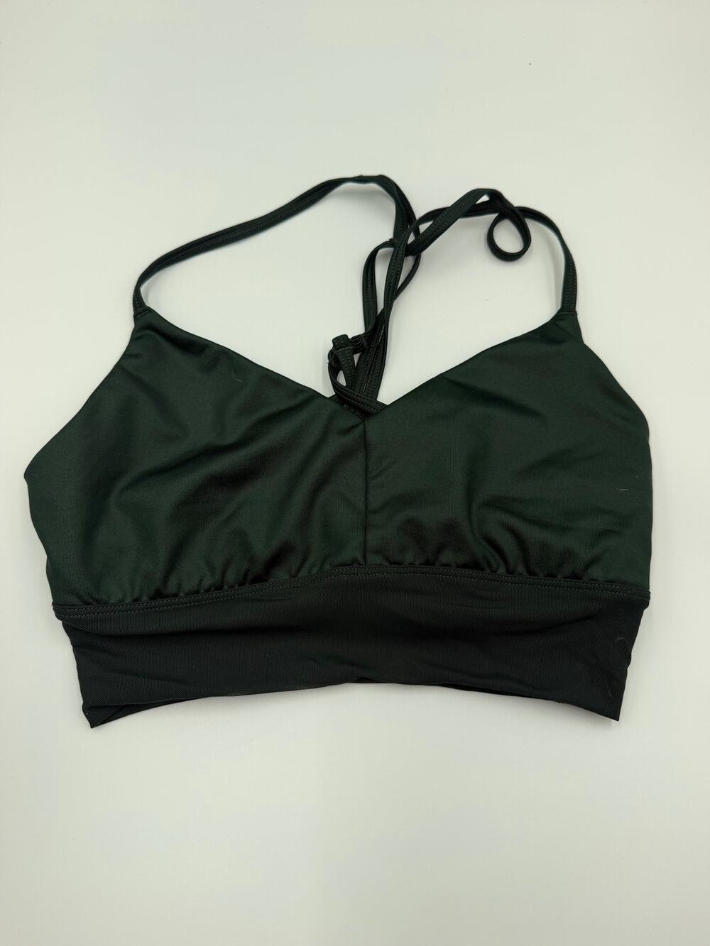 ALO yoga splendor bra green xs